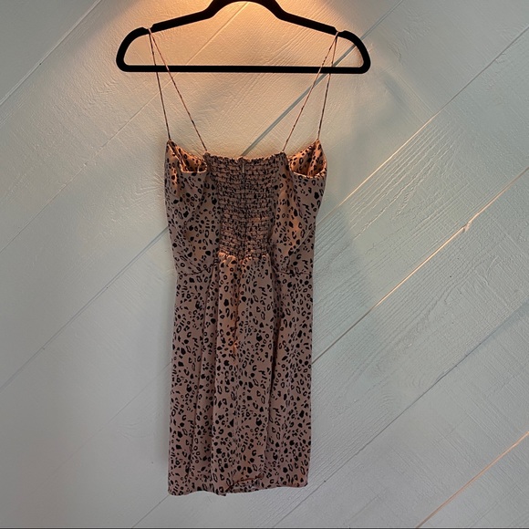 Reformation Kosta pink leopard print mini dress - Picture 9 of 10